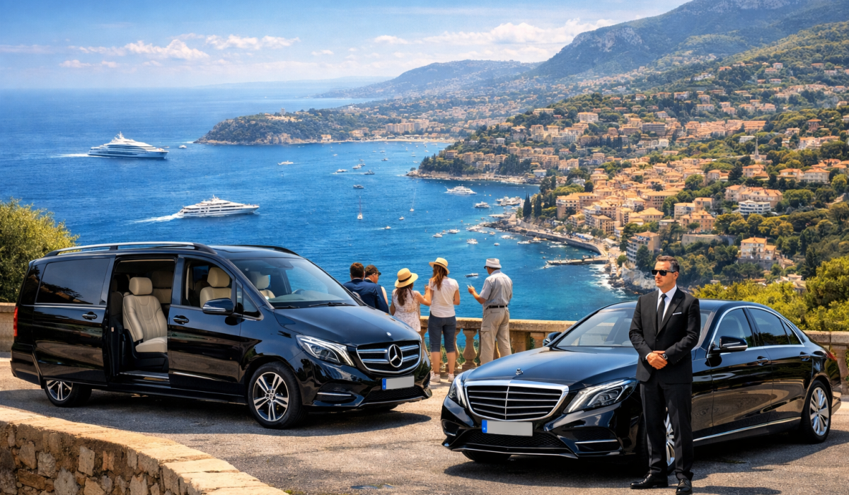 Visite touristique de Nice à Monaco en berline de luxe